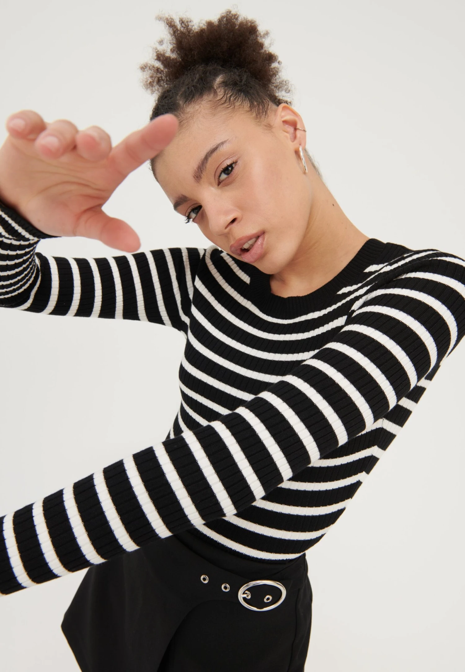 Even&Odd 2 Pack - Trui - Black / Off-White 4 Even&Odd 2 Pack - Trui - Black / Off-White - Afbeelding 4