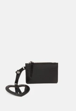 Even&Odd Wallet + Mirror Key Chain - Portemonnee - Black