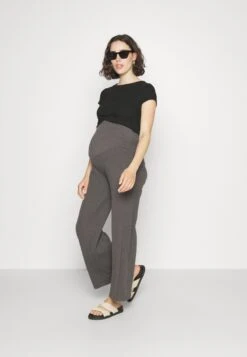 2 Pack - T-Shirt Print - Black/Mottled Grey