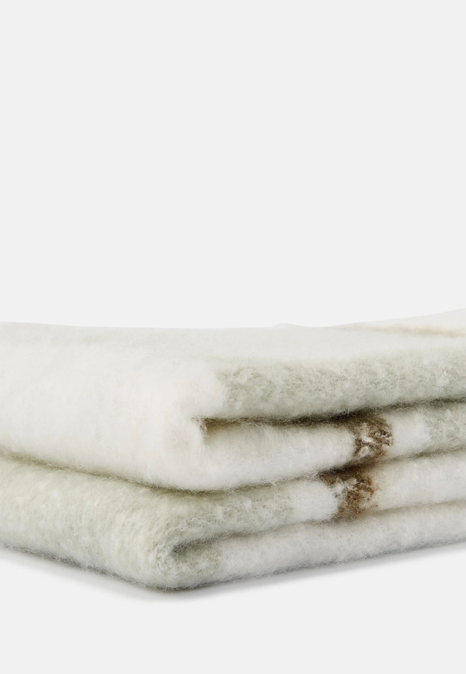 Even&Odd Sjaal - Green/White 7 Even&Odd Sjaal - Green/White - Afbeelding 7