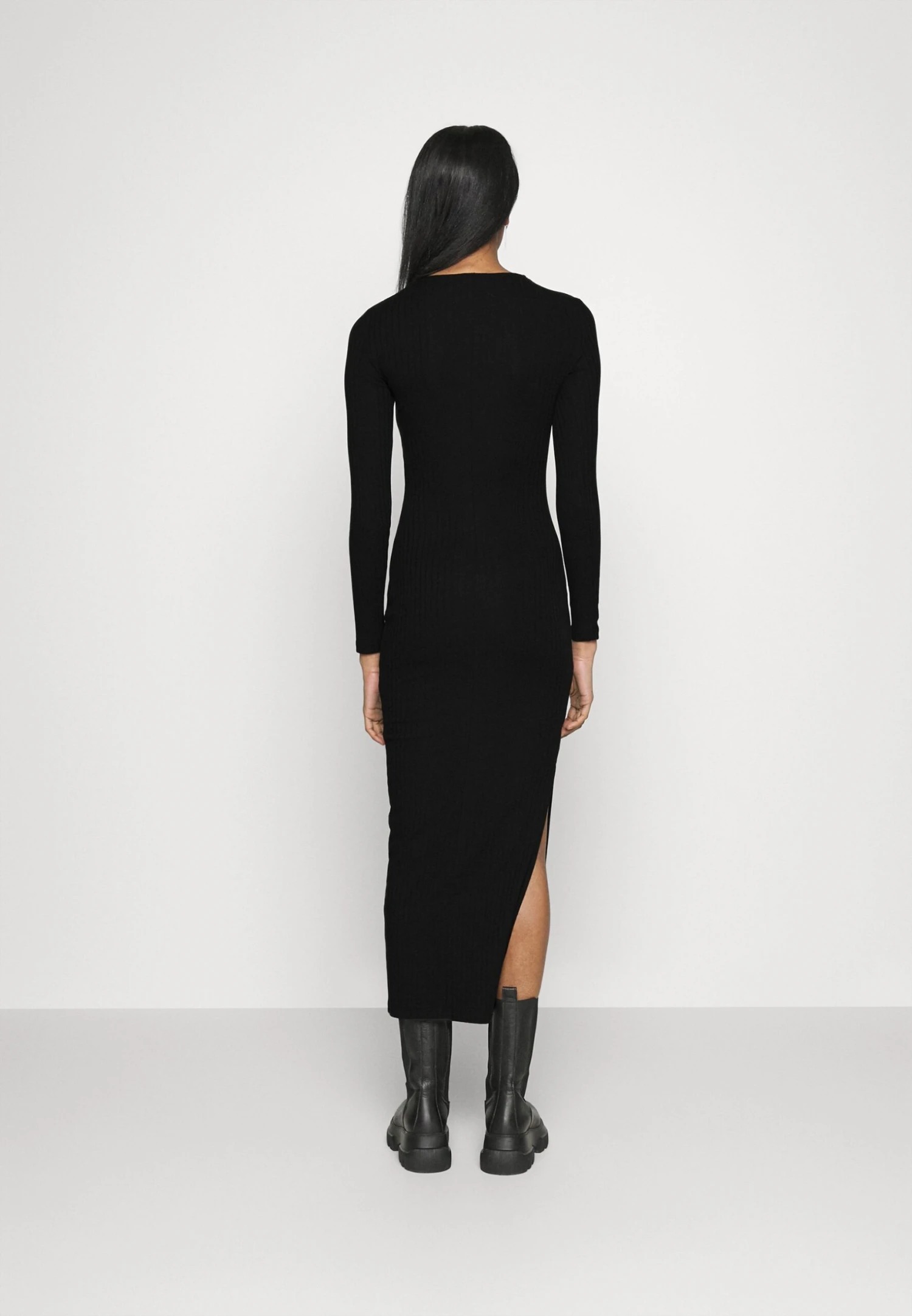 Column Maxi Dress- Maxi-Jurk - Black 3 Column Maxi Dress- Maxi-Jurk - Black - Afbeelding 3