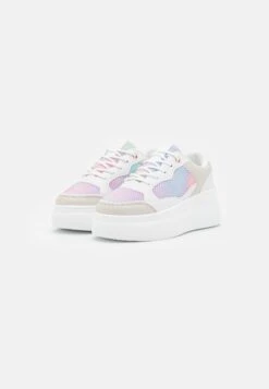 Even&Odd Sneakers Laag - White/Multi-Coloured -Even&Odd 38c07bdfa1a949a498fda427fb6d4e8c