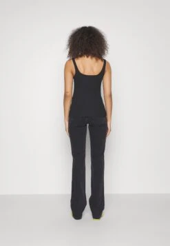 Flared Jeans - Black Denim -Even&Odd 3dfec485026a4fed8442c822b36377a4