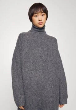 Gebreide Jurk - Dark Grey -Even&Odd 401617c6739d4e268e90b3cdde987983