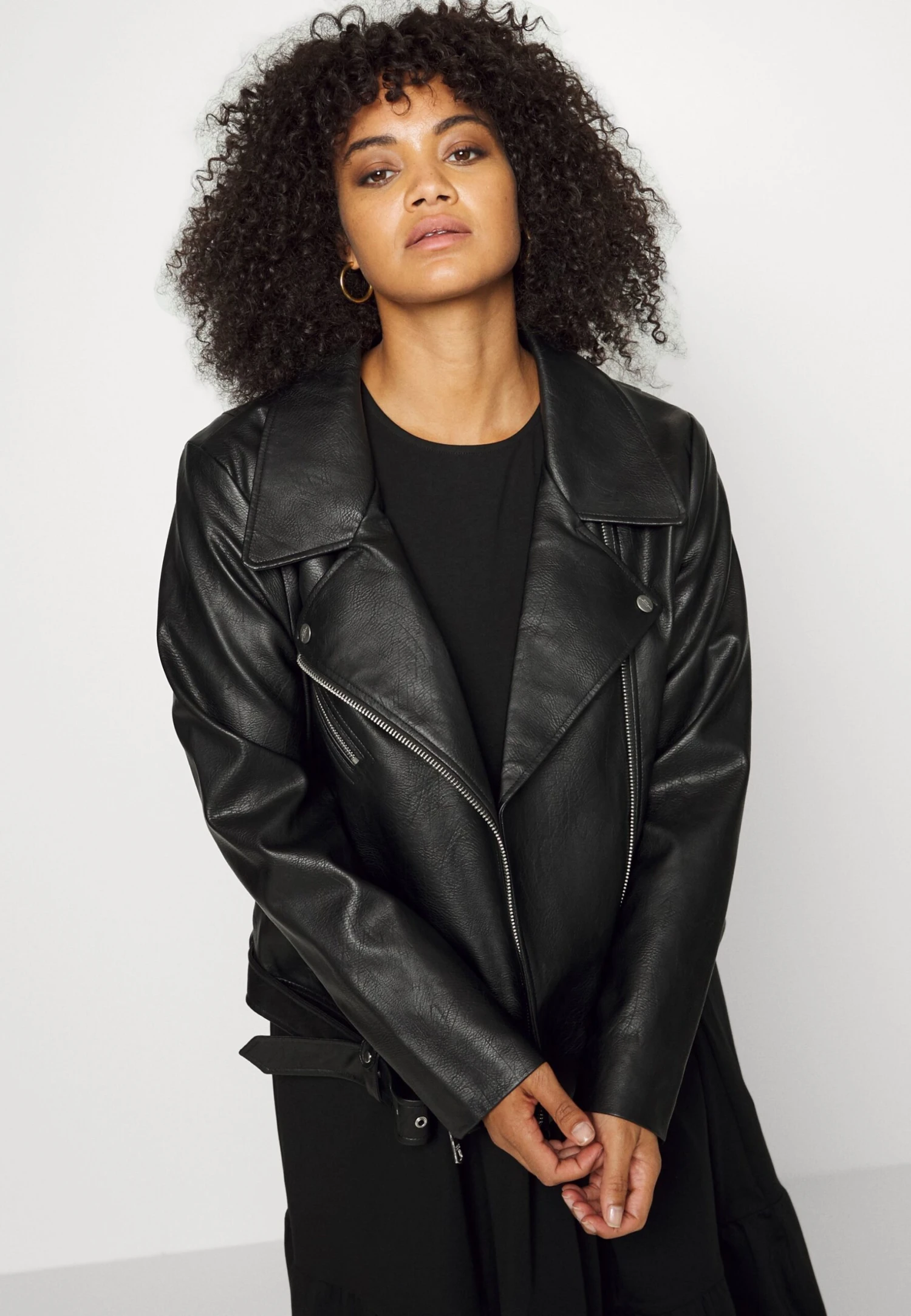 Jerseyjurk - Black 4 Jerseyjurk - Black - Afbeelding 4