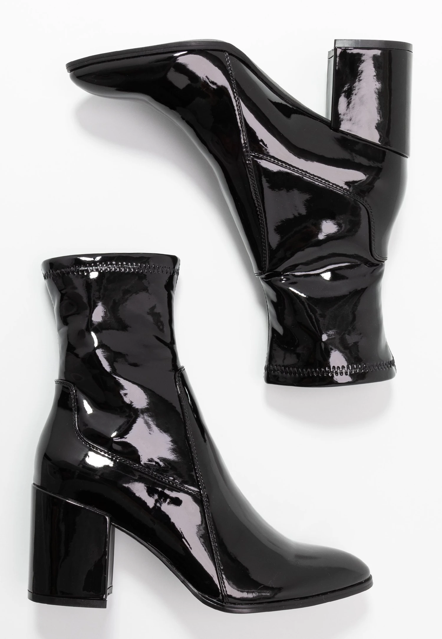 Even&Odd Korte Laarzen - Black 4 Even&Odd Korte Laarzen - Black - Afbeelding 4