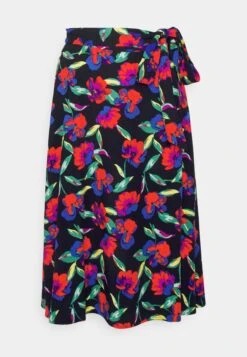 Even&Odd Midi Skirt With Shell Fabric - A-Lijn Rok - Multicoloured -Even&Odd 508089eb9fe3450ea9970caf1f7abe9e