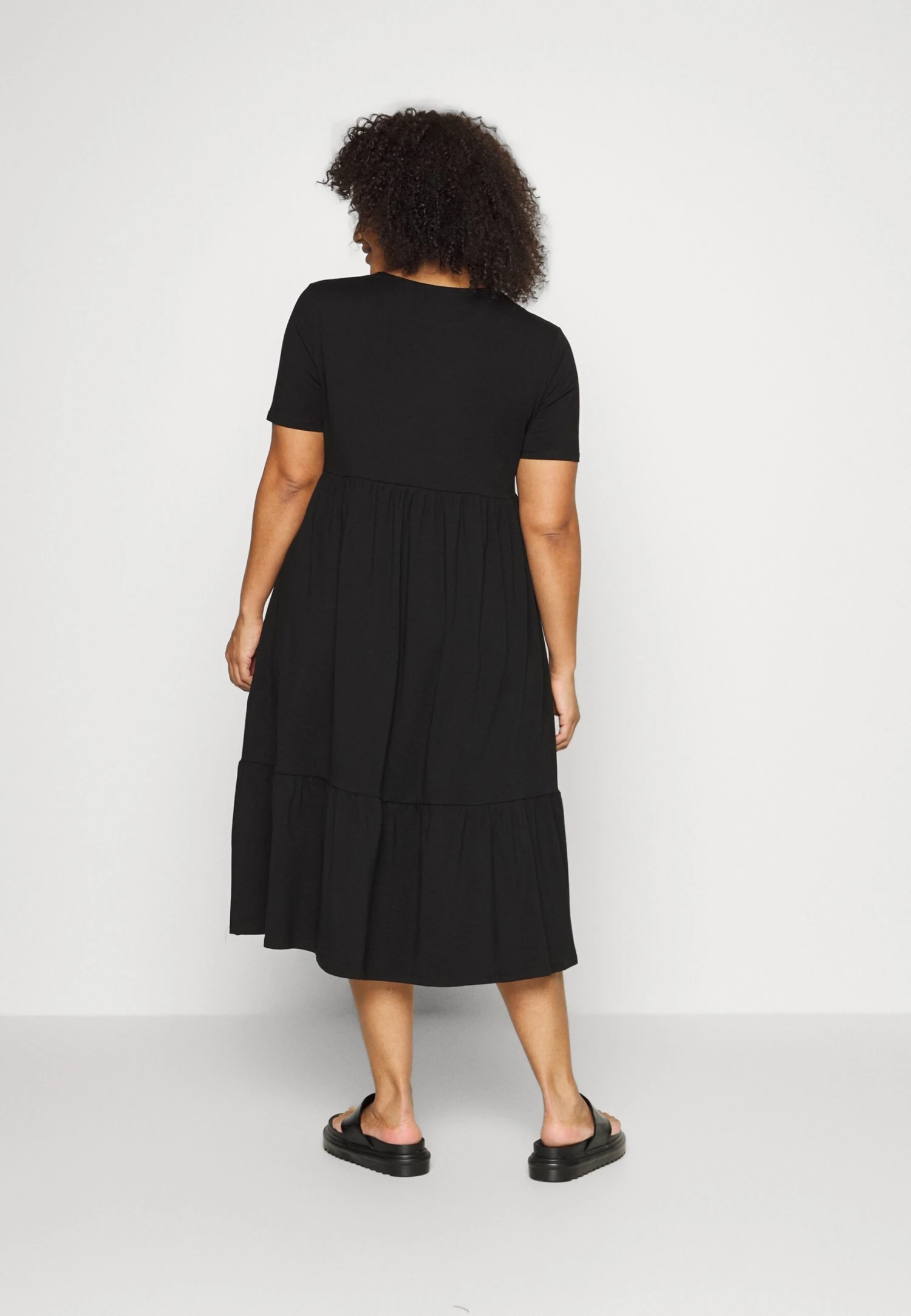 Jerseyjurk - Black 3 Jerseyjurk - Black - Afbeelding 3