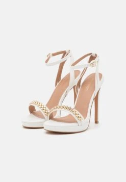 Even&Odd Sandalen Met Hoge Hak - White -Even&Odd 672a0bf577744c1589f487b8a3dc4ce5