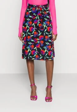 Even&Odd Midi Skirt With Shell Fabric - A-Lijn Rok - Multicoloured