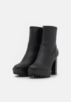 Even&Odd Enkellaarsjes Met Plateauzool - Black -Even&Odd 79020804a1f34846bf00384befb3727d