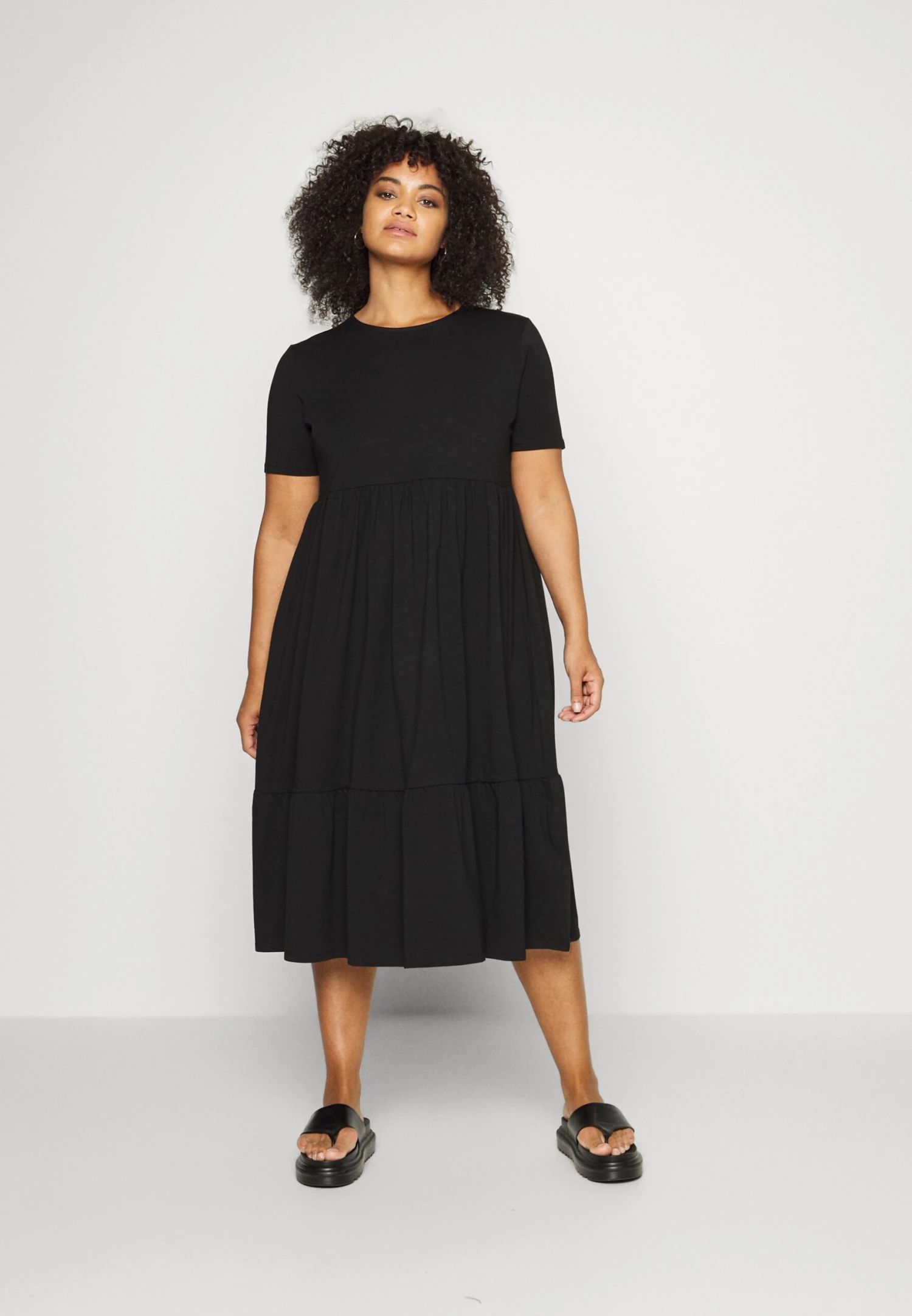 Jerseyjurk - Black 5 Jerseyjurk - Black - Afbeelding 5