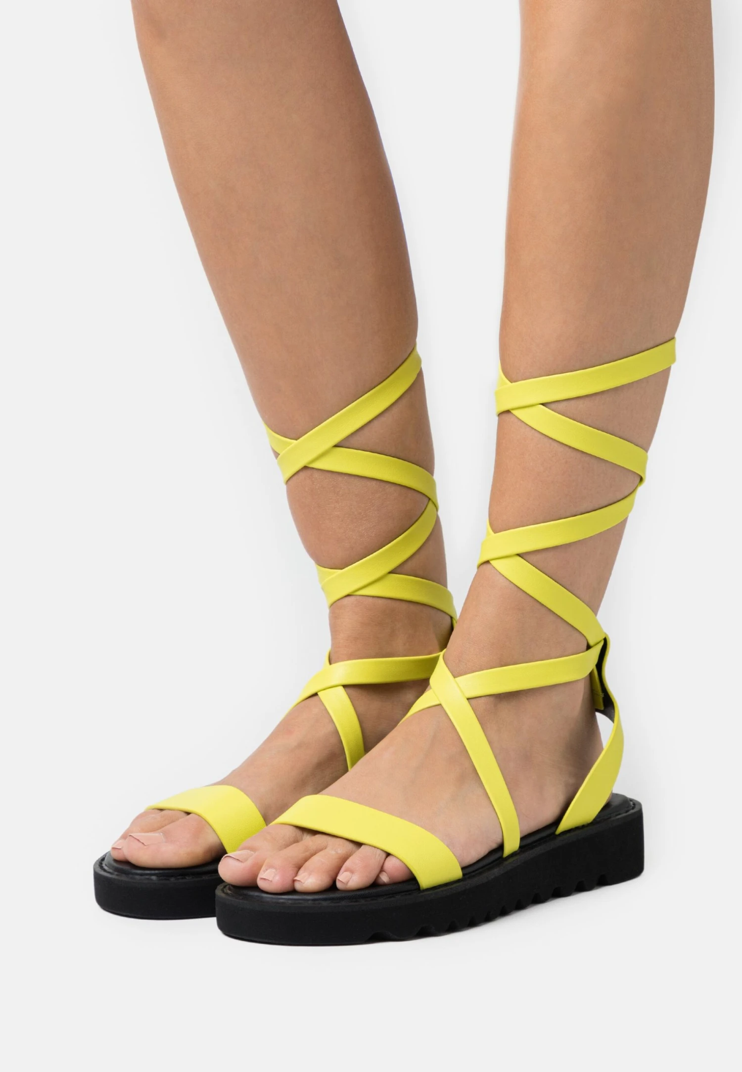 Even&Odd Sandalen - Yellow 1 Even&Odd Sandalen - Yellow