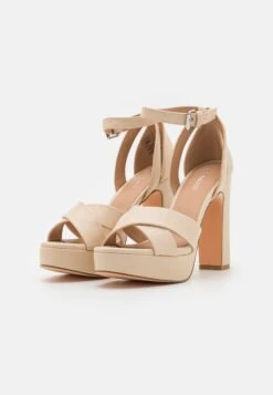 Even&Odd Sandalen Met Hoge Hak - Off White -Even&Odd 8e0a8859a5d04fb2bcfeafcfe69e2766