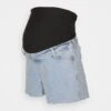Jeansshort - Light Blue Denim