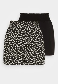 Even&Odd 2 Pack - Shorts - Black/White -Even&Odd ab820ad4582b40268739a7b8741caf6a