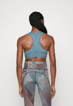 Sport-Bh Met Medium Support - Blue-Grey -Even&Odd ac0d9d85cd2045f4bbf80b084fb866a2