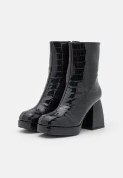 Even&Odd Enkellaarsjes Met Plateauzool - Black -Even&Odd add147bc90934eadb5d8c7cc7c047091