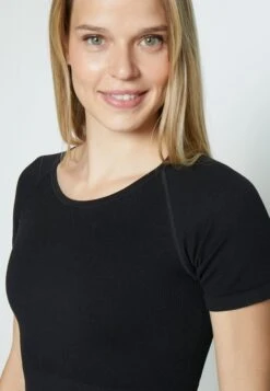 T-Shirt Print - Black -Even&Odd b150dba135954781985252d3d64ab7f7