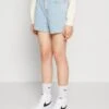 Even&Odd Jeansshort - Light Blue Denim