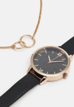 Even&Odd Set - Horloge - Gold-Coloured/Black -Even&Odd bd26f1befc0748c7a2e7c85ac5d6cf9b