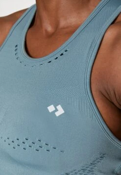 Sport-Bh Met Medium Support - Blue-Grey -Even&Odd be8768e4860d495abbed10152a8af6c2