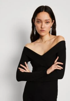 Even&Odd Gebreide Jurk - Black -Even&Odd c3154068dd5244cc9c177fe872056fab