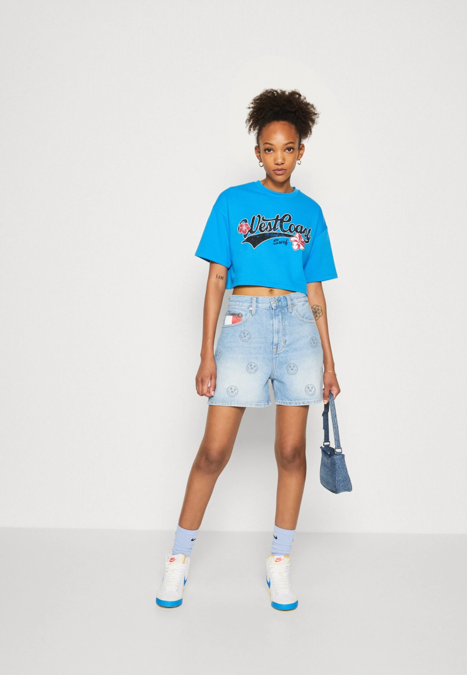 Even&Odd T-Shirt Print - Blue 2 Even&Odd T-Shirt Print - Blue - Afbeelding 2