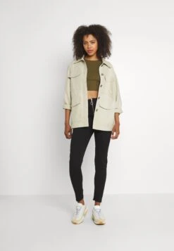 Even&Odd 3 Pack - T-Shirt Basic - Black/White/Khaki