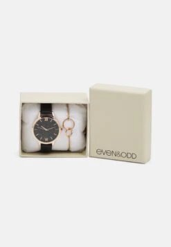 Even&Odd Set - Horloge - Gold-Coloured/Black -Even&Odd d7063e4b7455455a992026152c03c744