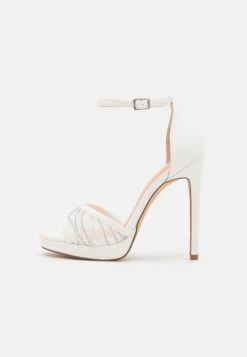 Even&Odd 42 Even&Odd Sandalen Met Hoge Hak - White