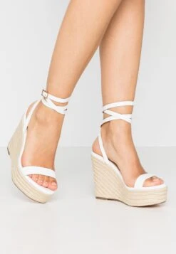 Even&Odd Sandalen Met Hoge Hak - White