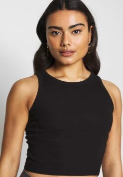 2 Pack - Top - Light Grey/Black -Even&Odd e0f30d8a9f924378a217b149a08bdd9b