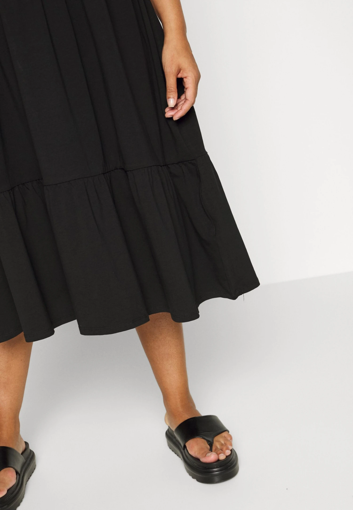 Jerseyjurk - Black 6 Jerseyjurk - Black - Afbeelding 6