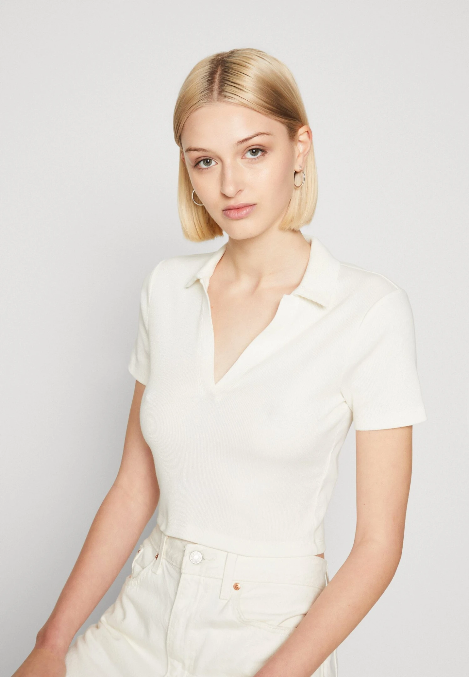 Even&Odd Poloshirt - Beige 4 Even&Odd Poloshirt - Beige - Afbeelding 4