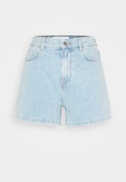 Even&Odd Jeansshort - Light Blue Denim -Even&Odd e74ca2a771eb40f287d601954e5c6c99