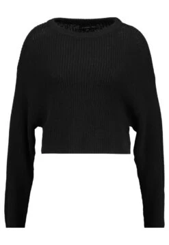 Even&Odd Cropped Jumper - Trui - Black 10 Even&Odd Cropped Jumper - Trui - Black -Even&Odd e85001ce9542453992838447401a35e8