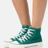 Even&Odd Sneakers Hoog - Green